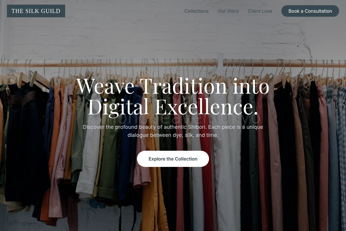 Shibori Clothing