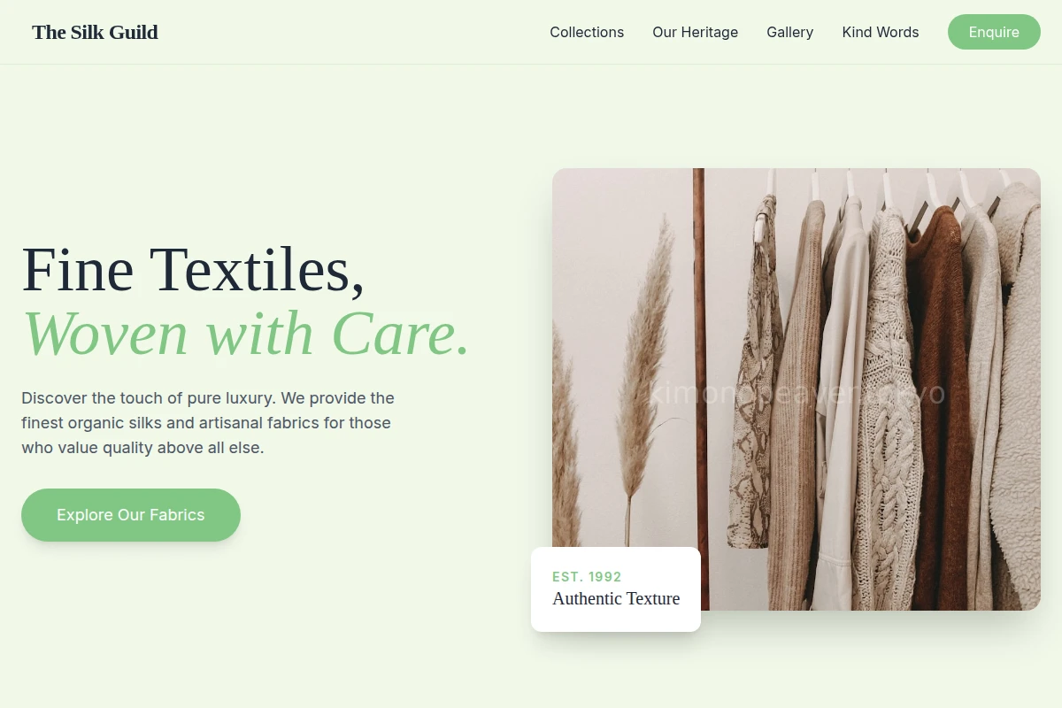Fabric Clothing