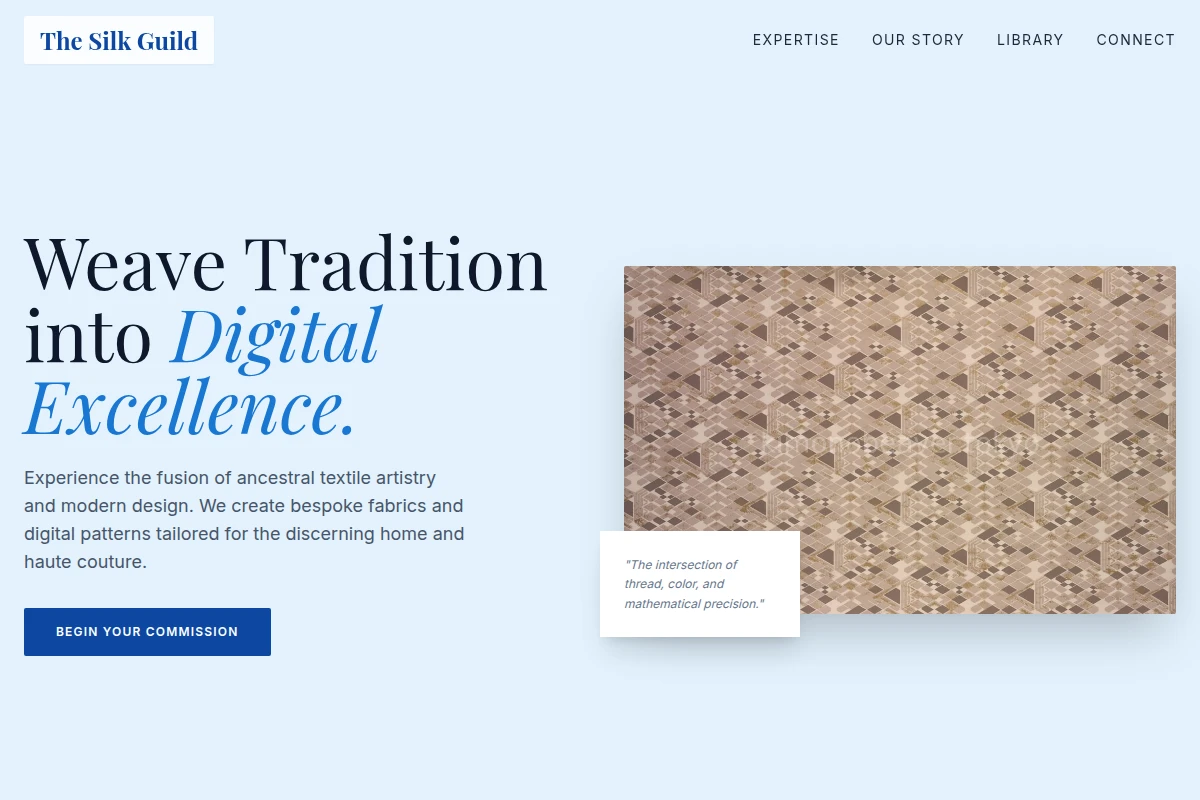 Minimal Textile Design