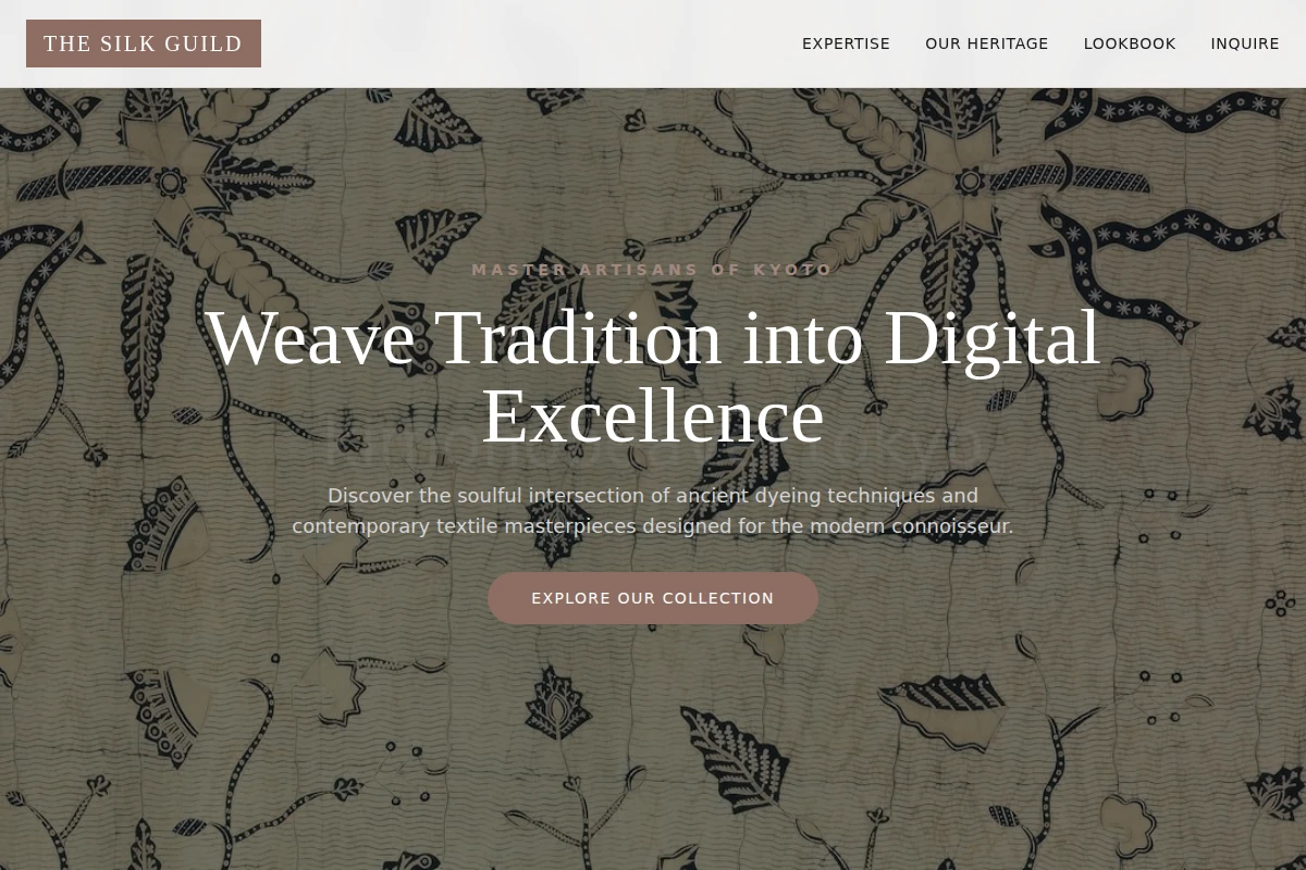 Kimono Textile Design