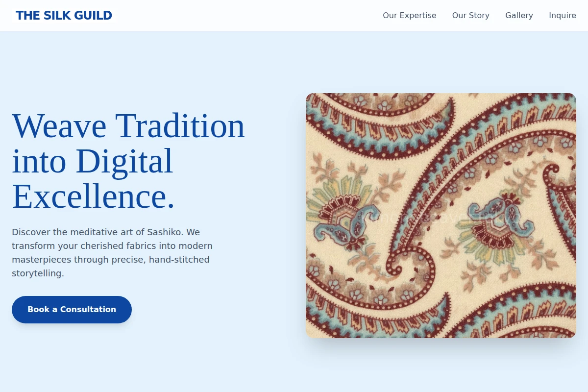 Sashiko Textile Design