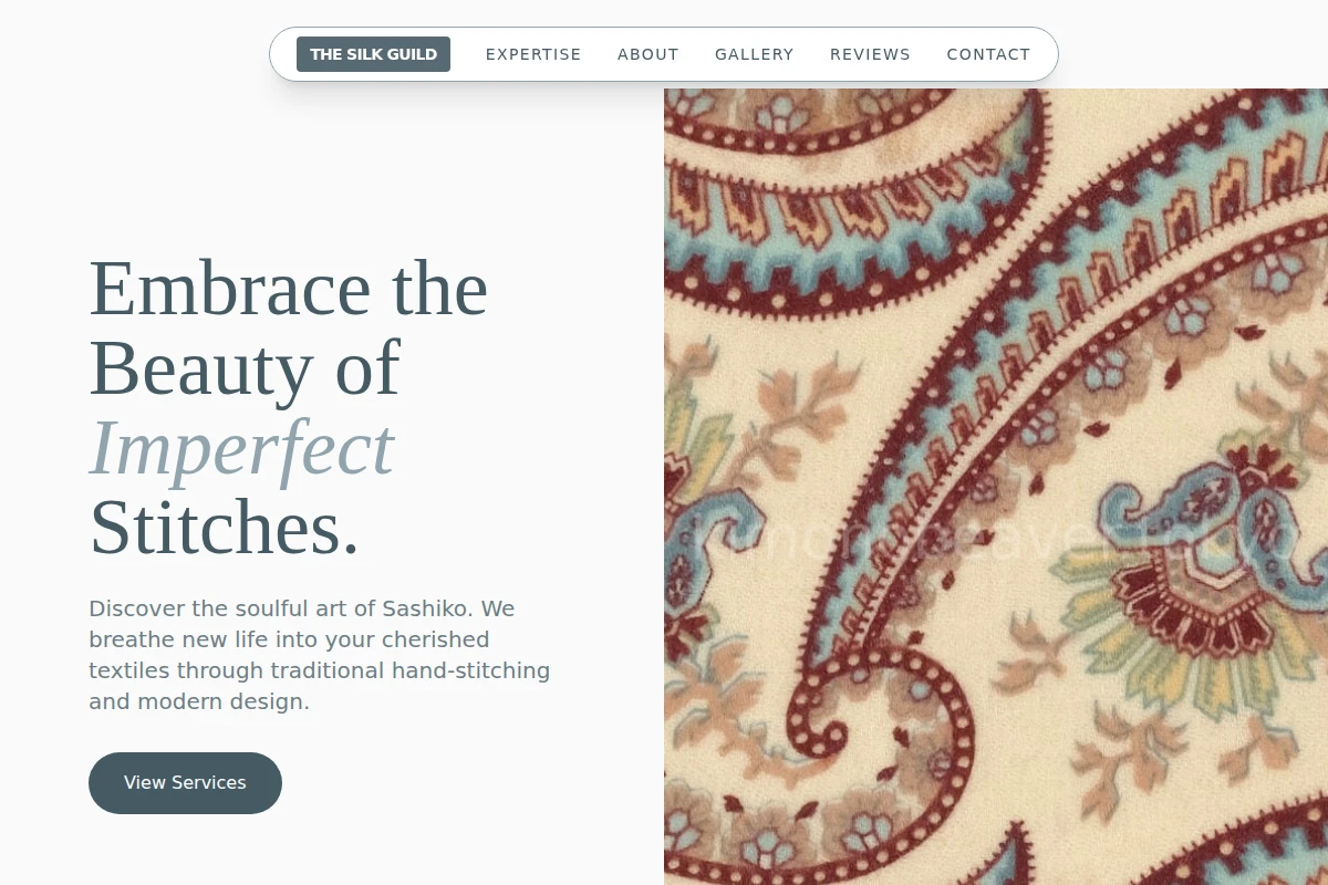 Sashiko Textile Design