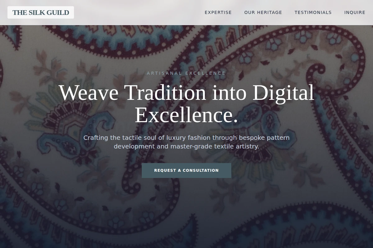 Couture Textile Design